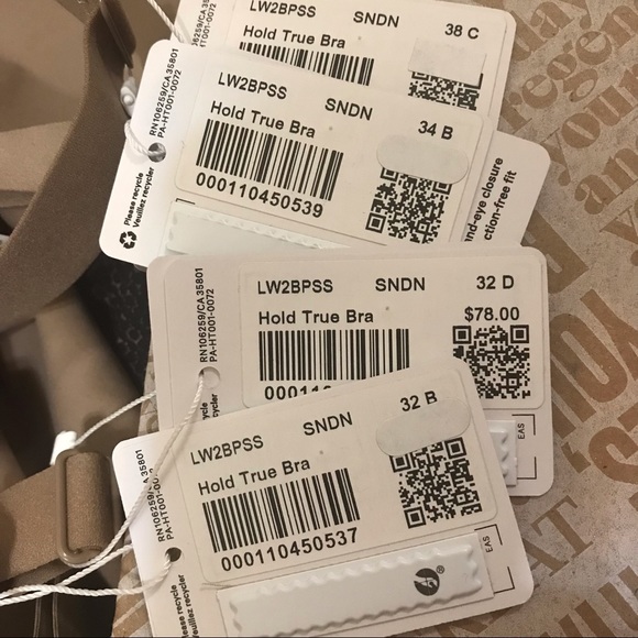 🥰 Lululemon Hold True Bra 32B 32D 34B 38C - Picture 8 of 8